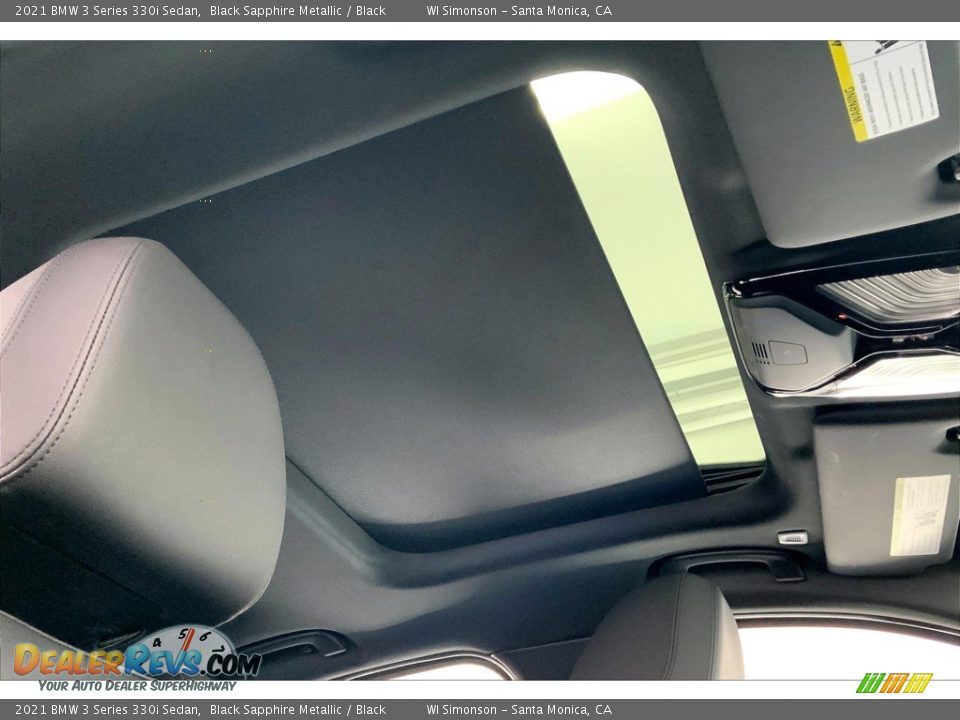2021 BMW 3 Series 330i Sedan Black Sapphire Metallic / Black Photo #25