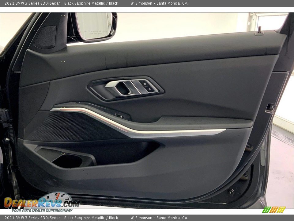 2021 BMW 3 Series 330i Sedan Black Sapphire Metallic / Black Photo #27