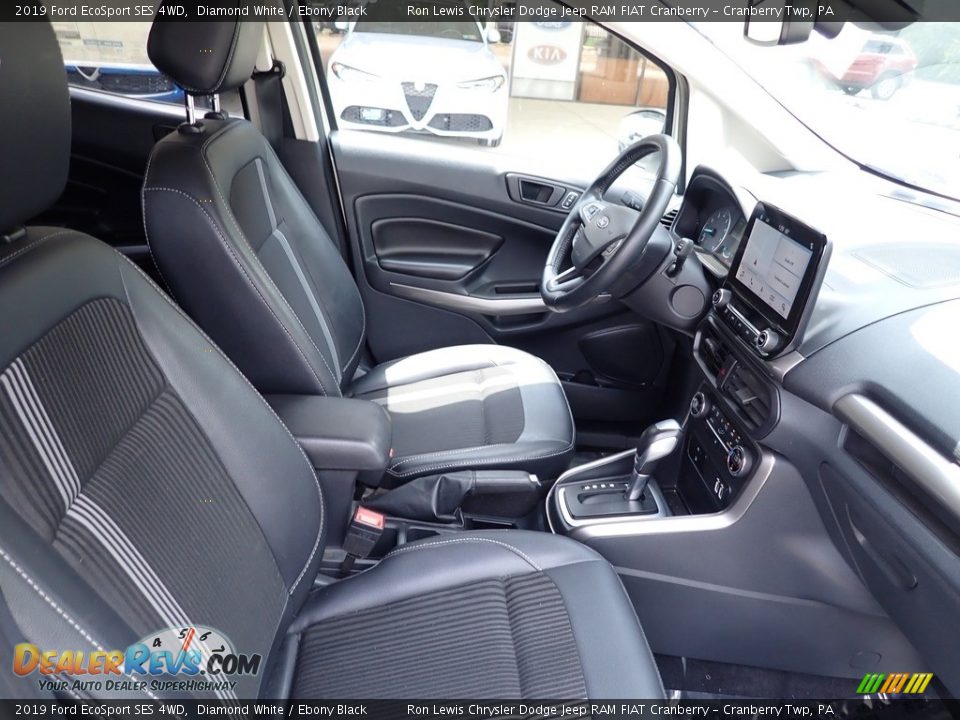 2019 Ford EcoSport SES 4WD Diamond White / Ebony Black Photo #11