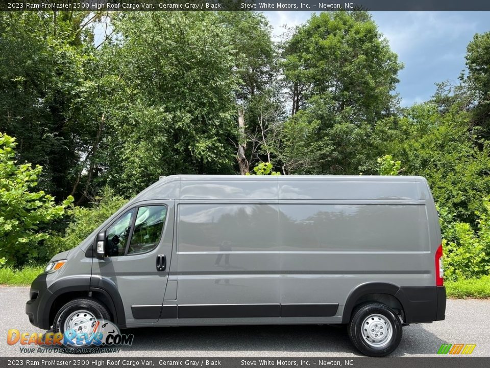 2023 Ram ProMaster 2500 High Roof Cargo Van Ceramic Gray / Black Photo #1