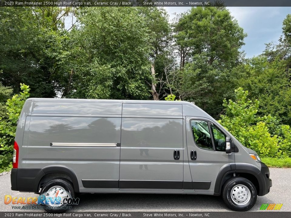 Ceramic Gray 2023 Ram ProMaster 2500 High Roof Cargo Van Photo #5