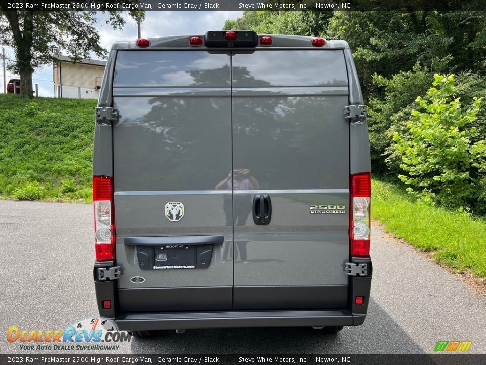 2023 Ram ProMaster 2500 High Roof Cargo Van Ceramic Gray / Black Photo #7