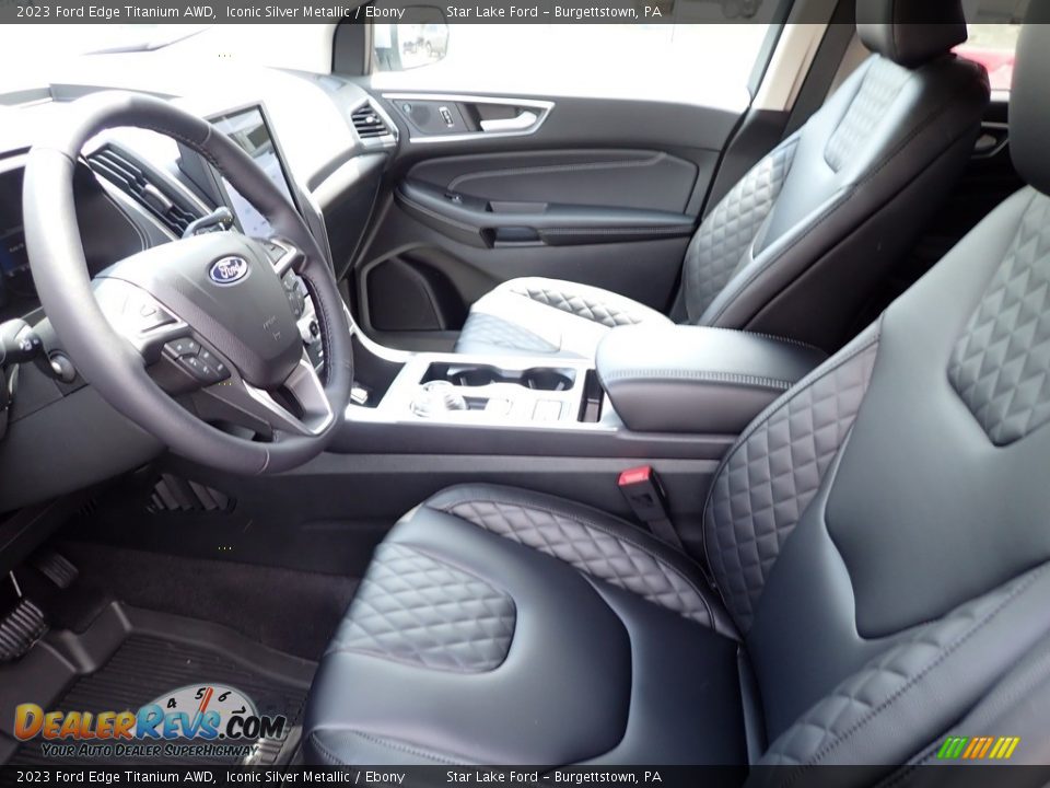 Front Seat of 2023 Ford Edge Titanium AWD Photo #13