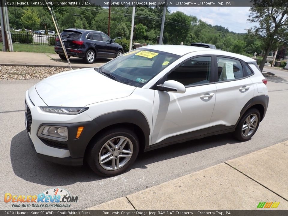 2020 Hyundai Kona SE AWD Chalk White / Black Photo #4