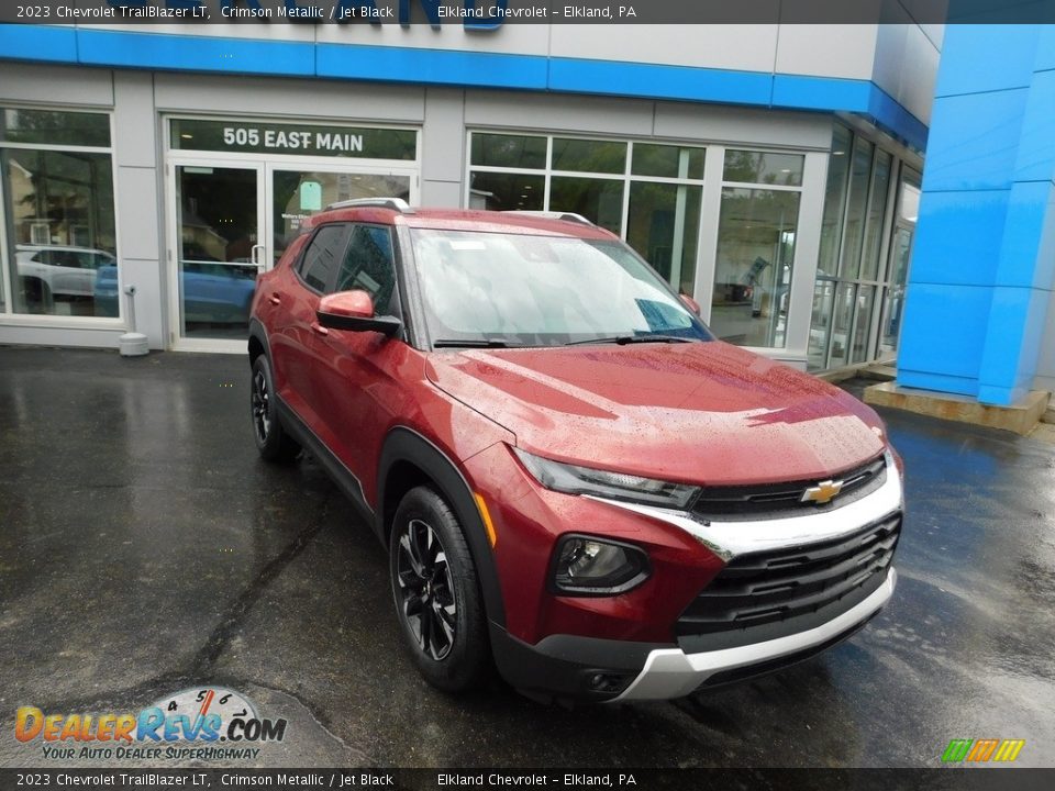 2023 Chevrolet TrailBlazer LT Crimson Metallic / Jet Black Photo #4