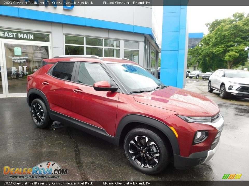 2023 Chevrolet TrailBlazer LT Crimson Metallic / Jet Black Photo #5