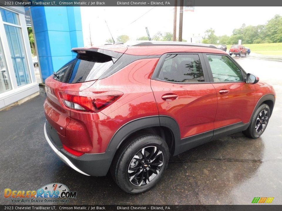 2023 Chevrolet TrailBlazer LT Crimson Metallic / Jet Black Photo #8