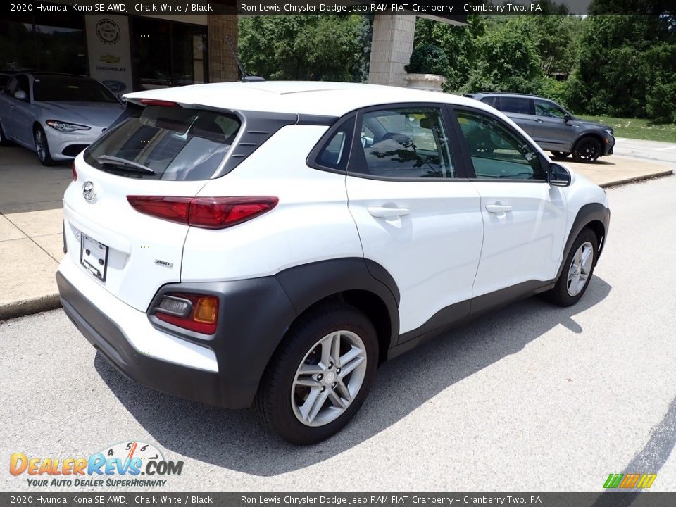 2020 Hyundai Kona SE AWD Chalk White / Black Photo #8