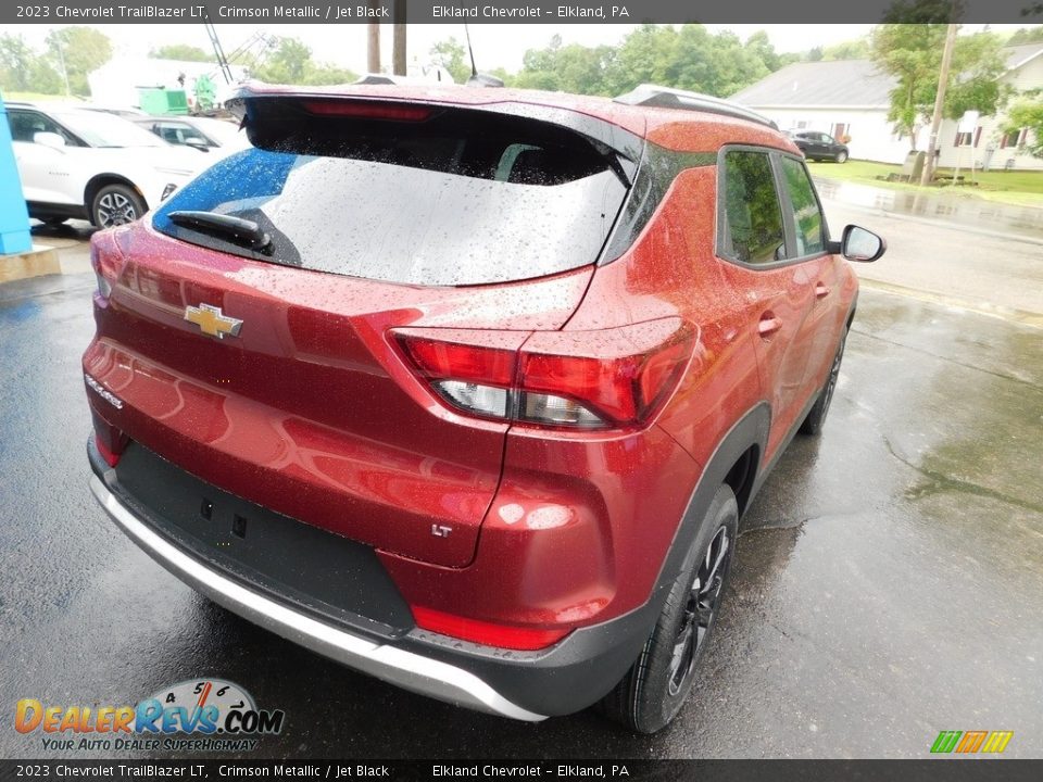 2023 Chevrolet TrailBlazer LT Crimson Metallic / Jet Black Photo #9