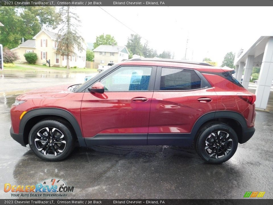 2023 Chevrolet TrailBlazer LT Crimson Metallic / Jet Black Photo #12