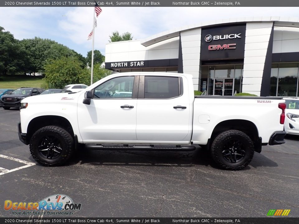 2020 Chevrolet Silverado 1500 LT Trail Boss Crew Cab 4x4 Summit White / Jet Black Photo #2