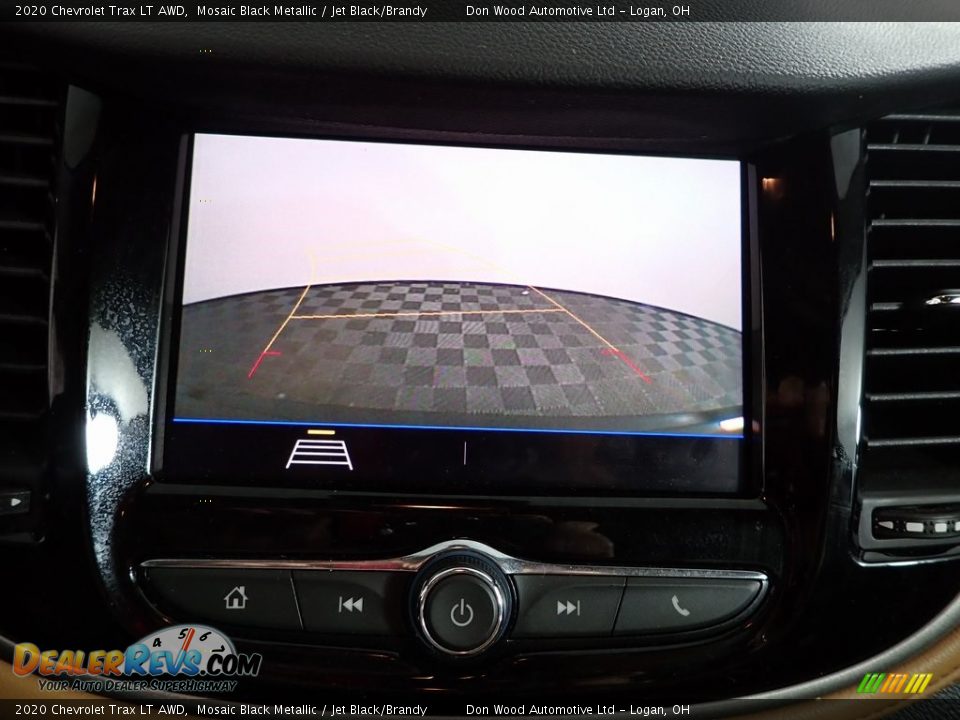 2020 Chevrolet Trax LT AWD Mosaic Black Metallic / Jet Black/Brandy Photo #3