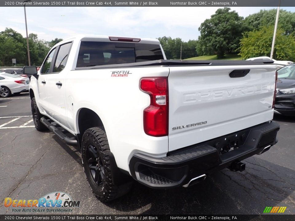 2020 Chevrolet Silverado 1500 LT Trail Boss Crew Cab 4x4 Summit White / Jet Black Photo #4