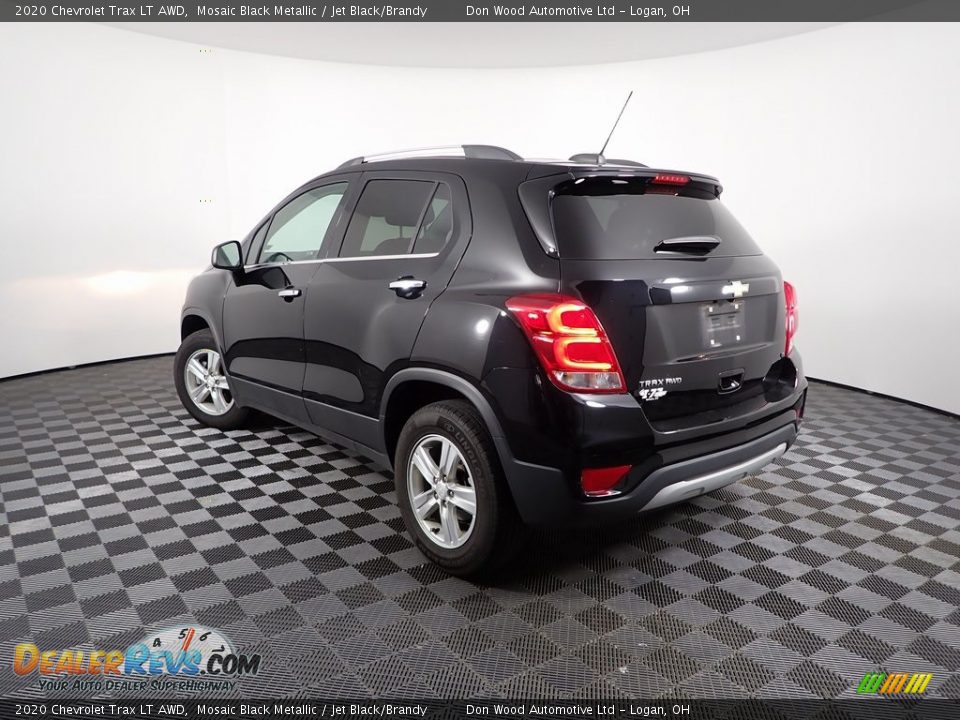 2020 Chevrolet Trax LT AWD Mosaic Black Metallic / Jet Black/Brandy Photo #6