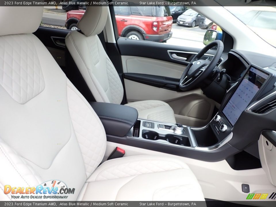 Front Seat of 2023 Ford Edge Titanium AWD Photo #9