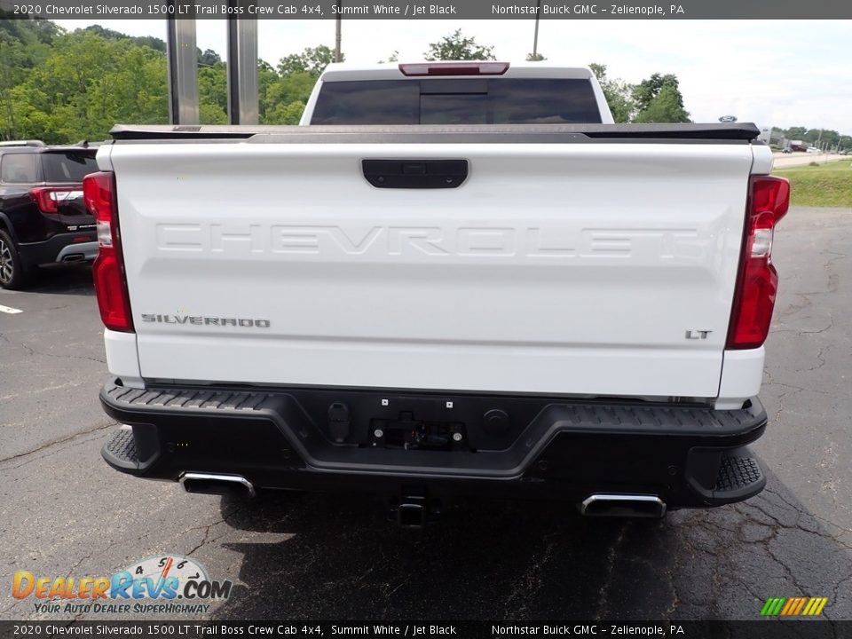 2020 Chevrolet Silverado 1500 LT Trail Boss Crew Cab 4x4 Summit White / Jet Black Photo #5