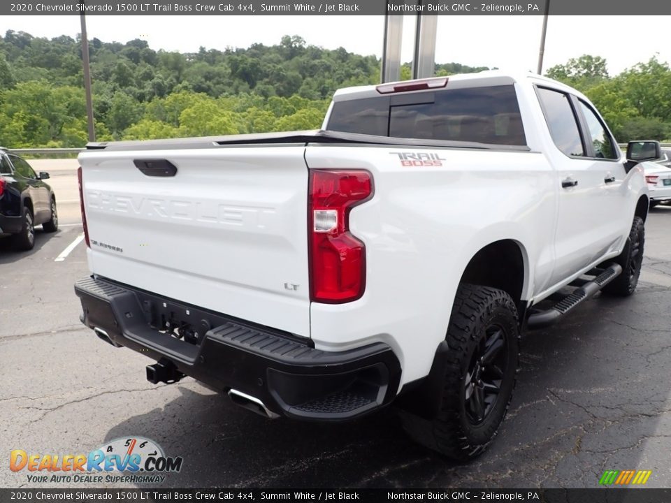 2020 Chevrolet Silverado 1500 LT Trail Boss Crew Cab 4x4 Summit White / Jet Black Photo #6