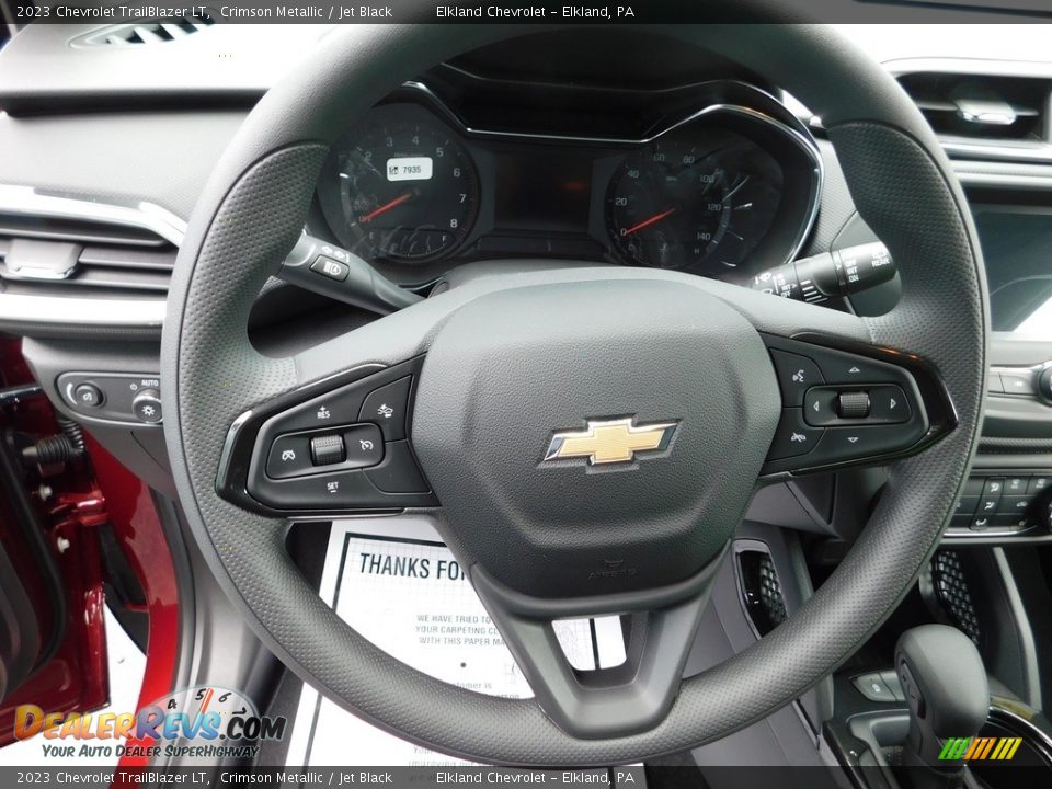 2023 Chevrolet TrailBlazer LT Crimson Metallic / Jet Black Photo #22