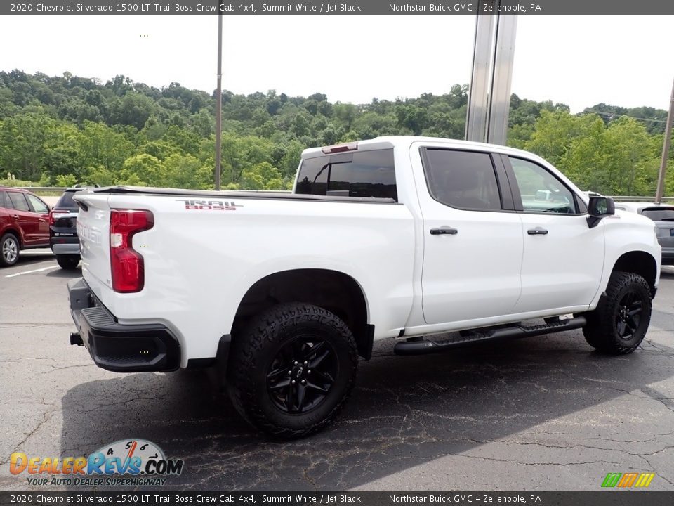 2020 Chevrolet Silverado 1500 LT Trail Boss Crew Cab 4x4 Summit White / Jet Black Photo #7