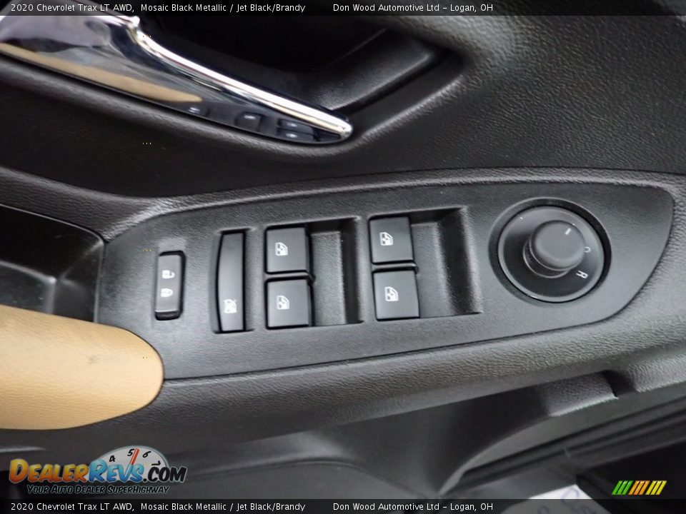 2020 Chevrolet Trax LT AWD Mosaic Black Metallic / Jet Black/Brandy Photo #11