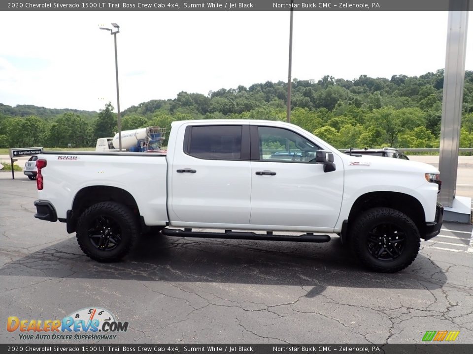 2020 Chevrolet Silverado 1500 LT Trail Boss Crew Cab 4x4 Summit White / Jet Black Photo #8