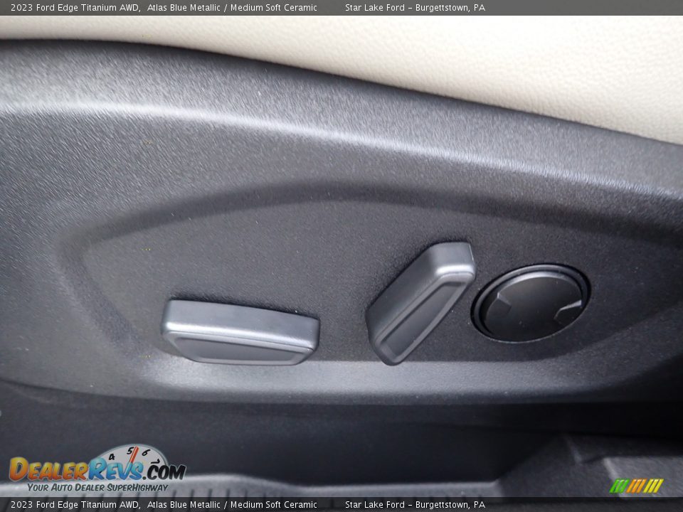 Front Seat of 2023 Ford Edge Titanium AWD Photo #14