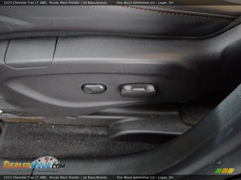 2020 Chevrolet Trax LT AWD Mosaic Black Metallic / Jet Black/Brandy Photo #12