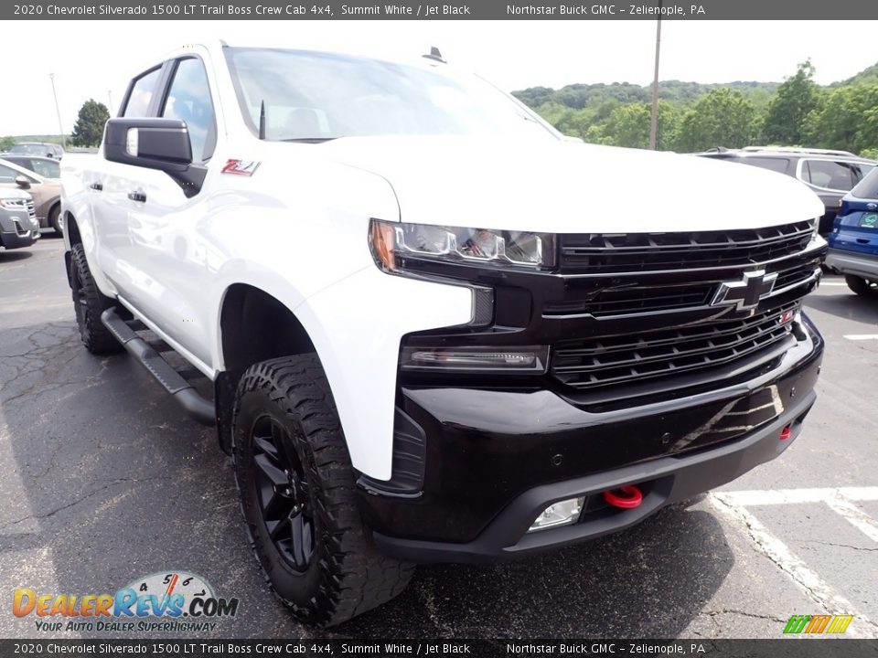 2020 Chevrolet Silverado 1500 LT Trail Boss Crew Cab 4x4 Summit White / Jet Black Photo #10