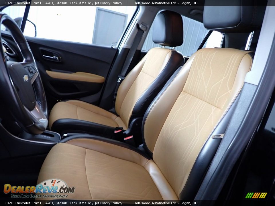 2020 Chevrolet Trax LT AWD Mosaic Black Metallic / Jet Black/Brandy Photo #13
