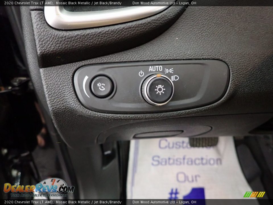 2020 Chevrolet Trax LT AWD Mosaic Black Metallic / Jet Black/Brandy Photo #14