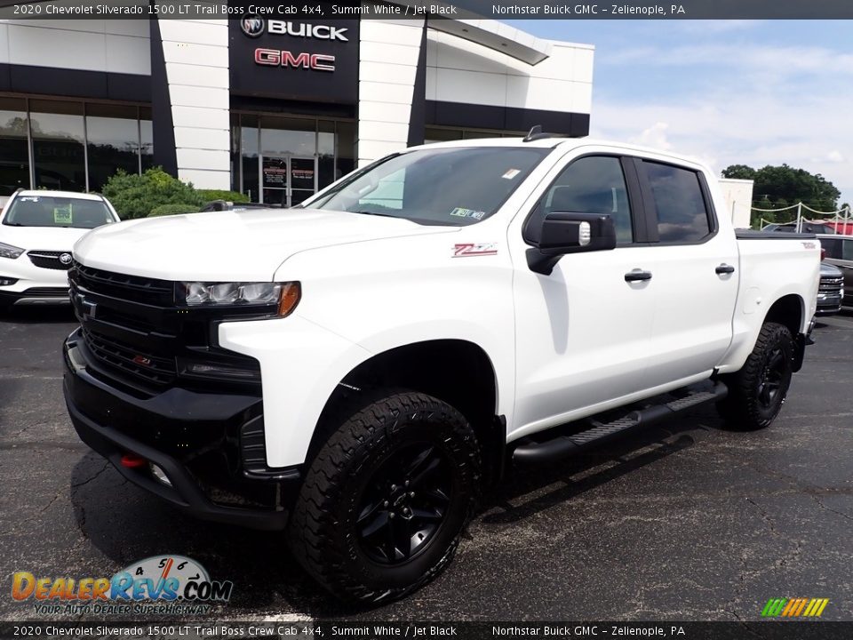 2020 Chevrolet Silverado 1500 LT Trail Boss Crew Cab 4x4 Summit White / Jet Black Photo #12