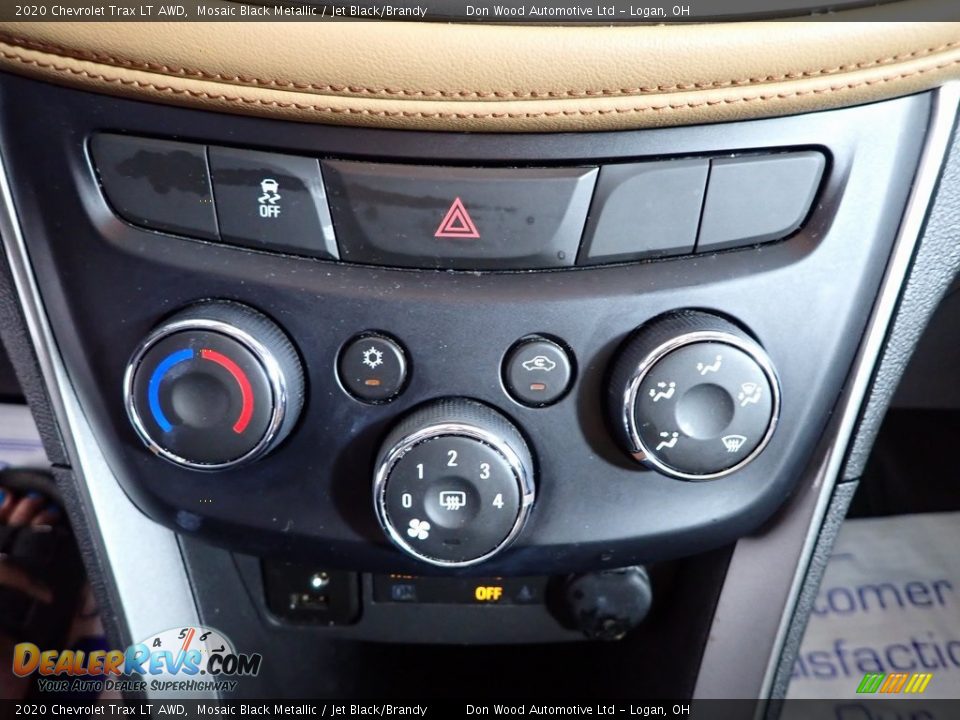 2020 Chevrolet Trax LT AWD Mosaic Black Metallic / Jet Black/Brandy Photo #18
