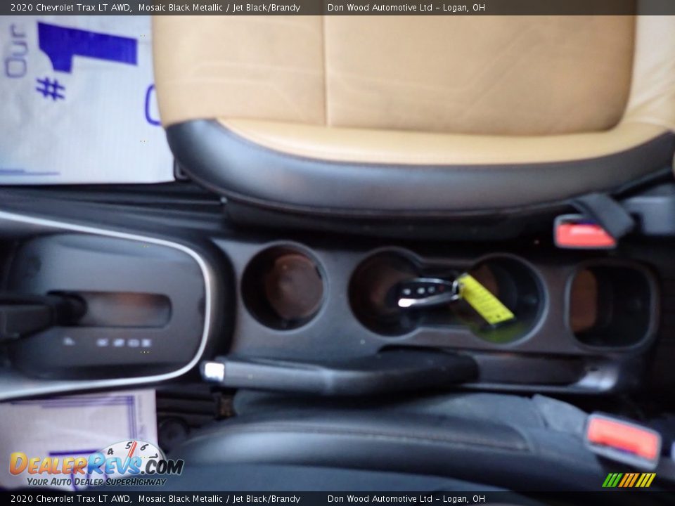 2020 Chevrolet Trax LT AWD Mosaic Black Metallic / Jet Black/Brandy Photo #19