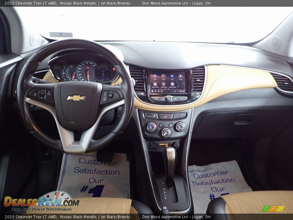 2020 Chevrolet Trax LT AWD Mosaic Black Metallic / Jet Black/Brandy Photo #23