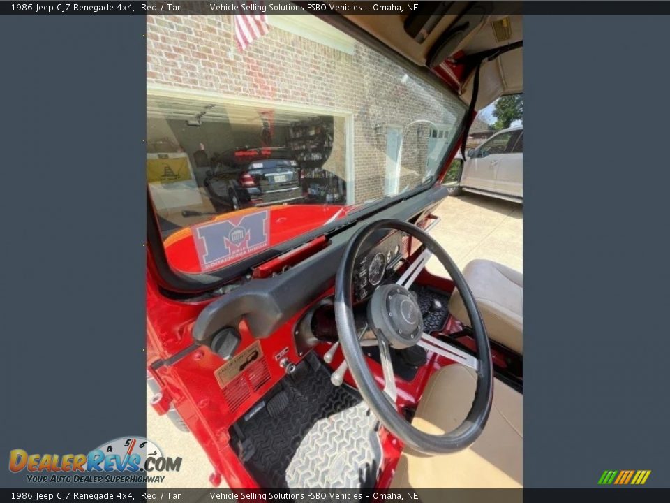 Dashboard of 1986 Jeep CJ7 Renegade 4x4 Photo #3