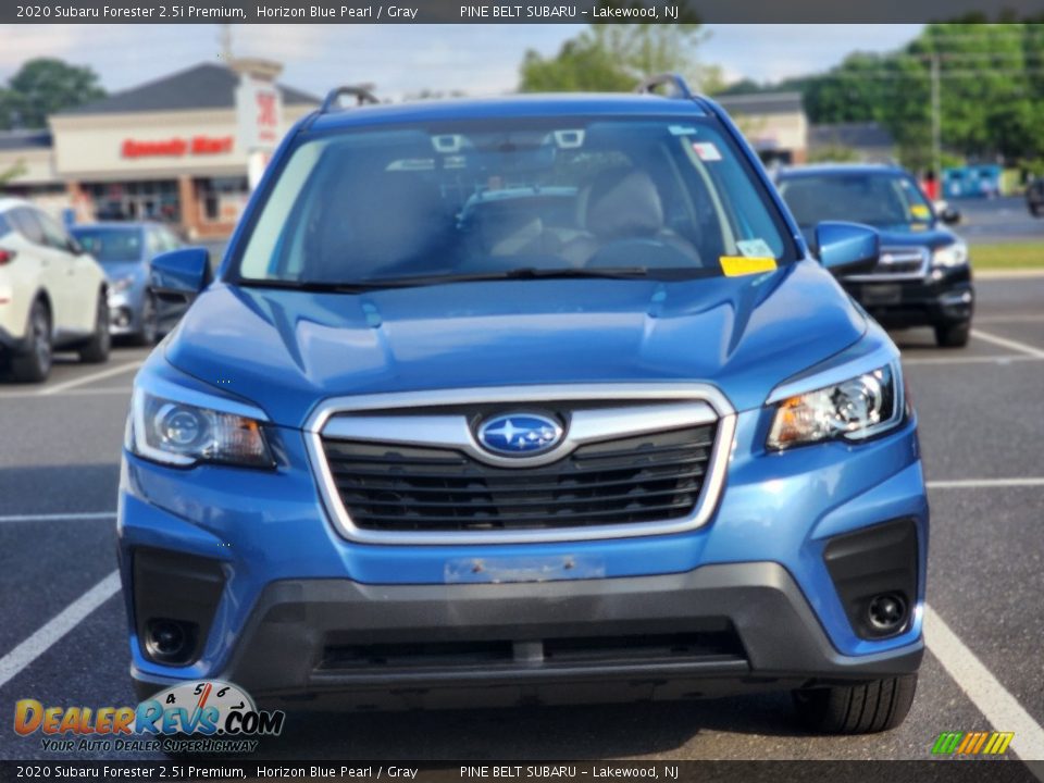 2020 Subaru Forester 2.5i Premium Horizon Blue Pearl / Gray Photo #2