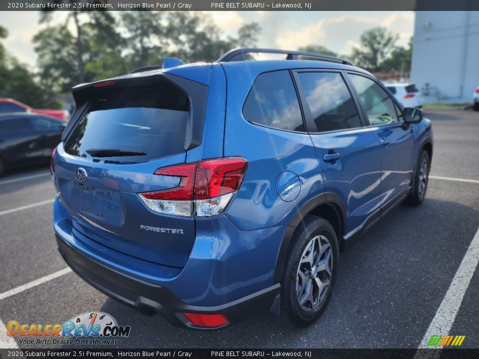 2020 Subaru Forester 2.5i Premium Horizon Blue Pearl / Gray Photo #3