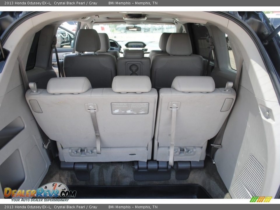 2013 Honda Odyssey EX-L Crystal Black Pearl / Gray Photo #24