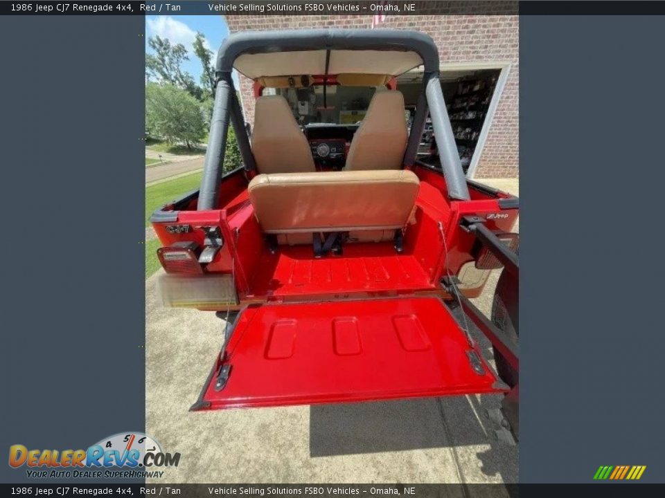 1986 Jeep CJ7 Renegade 4x4 Trunk Photo #18