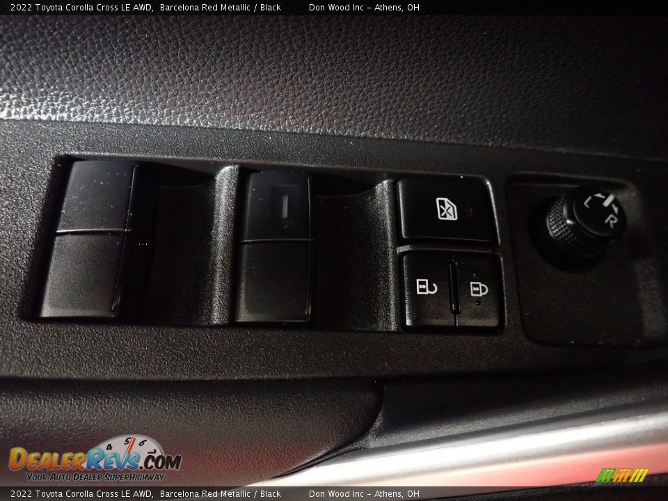 2022 Toyota Corolla Cross LE AWD Barcelona Red Metallic / Black Photo #17