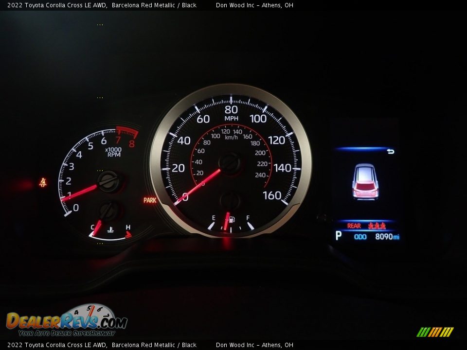 2022 Toyota Corolla Cross LE AWD Gauges Photo #23