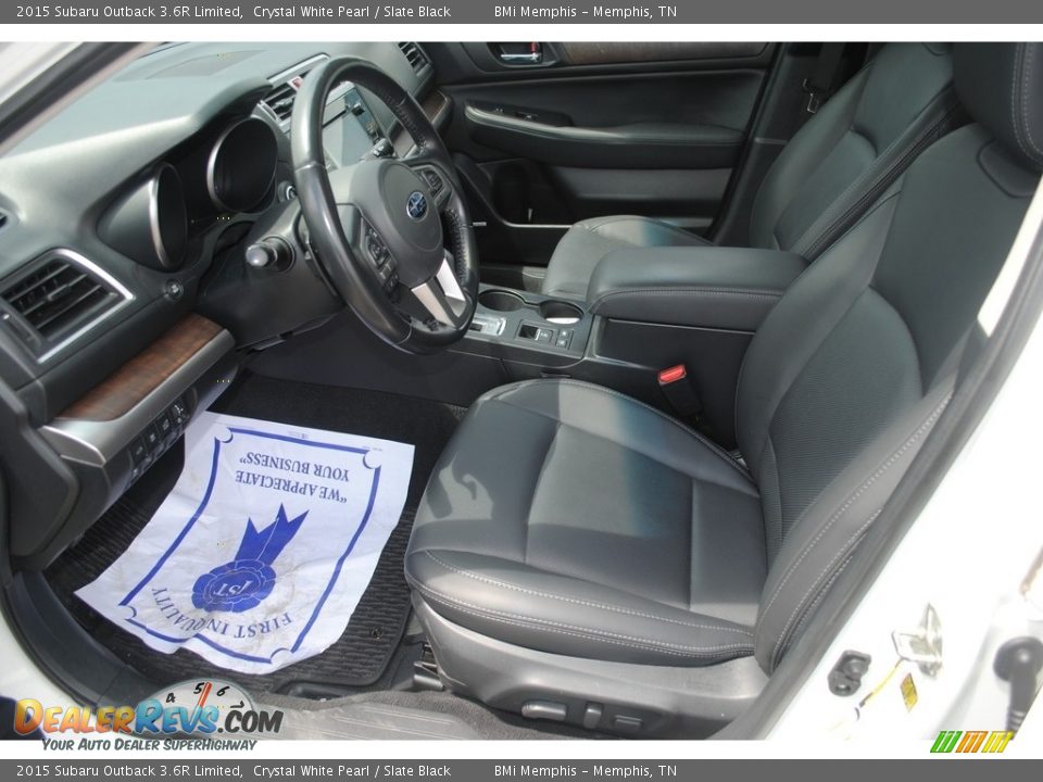 Front Seat of 2015 Subaru Outback 3.6R Limited Photo #11