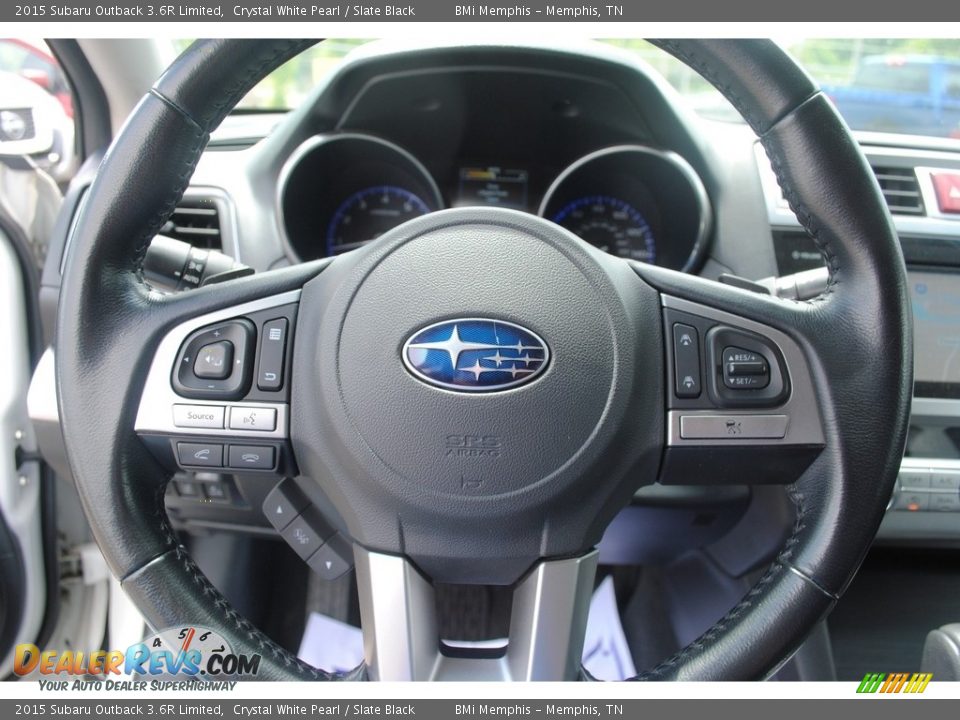2015 Subaru Outback 3.6R Limited Steering Wheel Photo #12