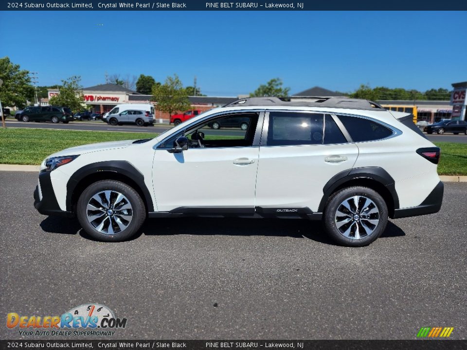 2024 Subaru Outback Limited Crystal White Pearl / Slate Black Photo #3