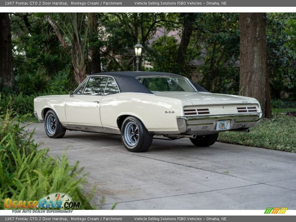 Montego Cream 1967 Pontiac GTO 2 Door Hardtop Photo #3