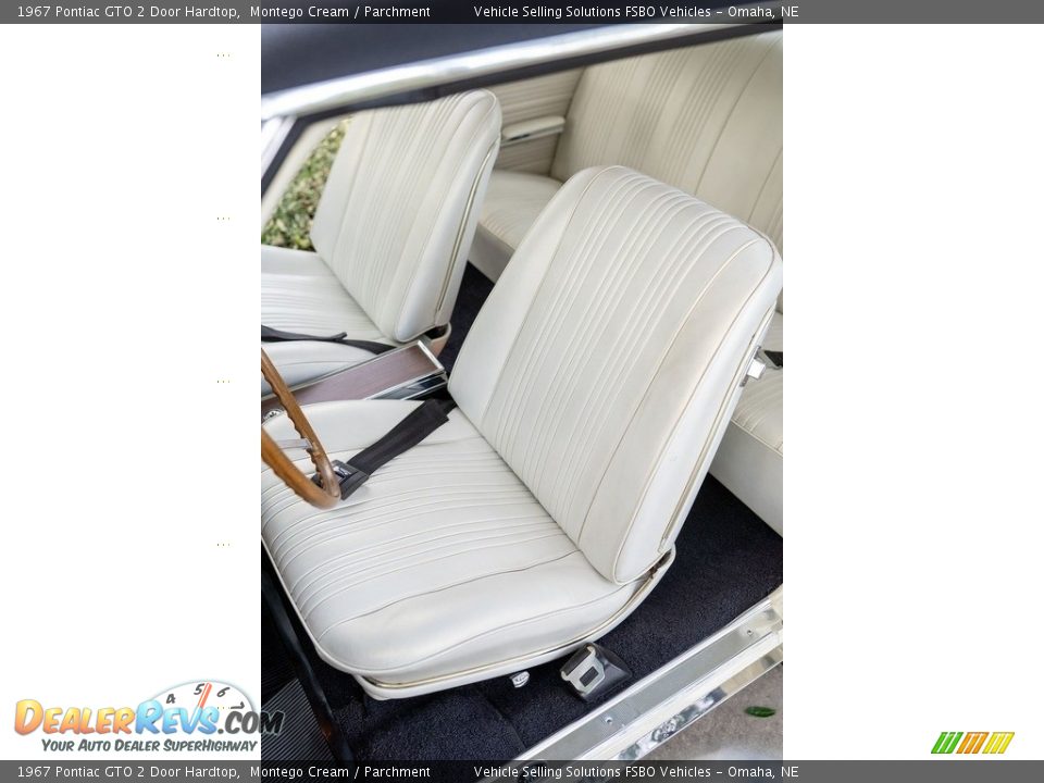 Front Seat of 1967 Pontiac GTO 2 Door Hardtop Photo #8