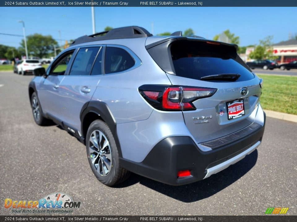 2024 Subaru Outback Limited XT Ice Silver Metallic / Titanium Gray Photo #4