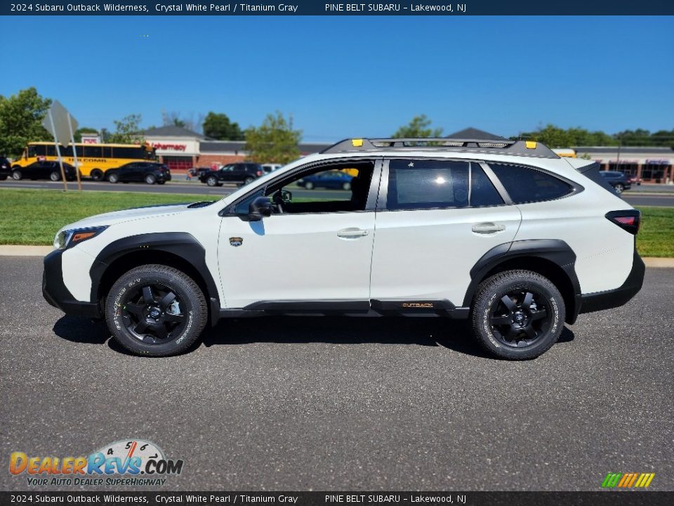 Crystal White Pearl 2024 Subaru Outback Wilderness Photo #3
