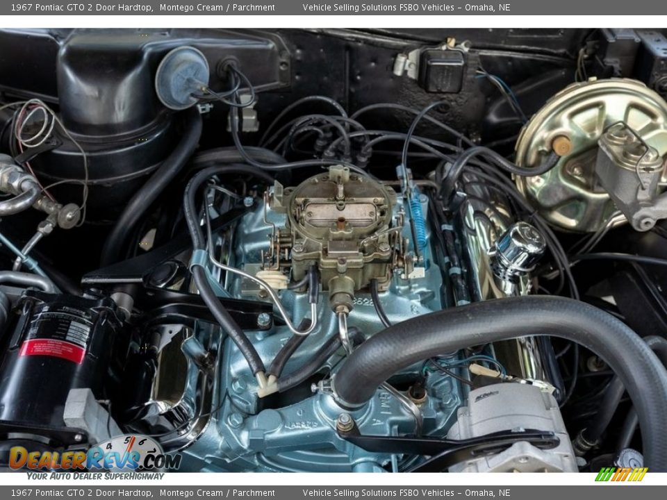 1967 Pontiac GTO 2 Door Hardtop 400 cid 6.5 Liter OHV 16-Valve V8 Engine Photo #28
