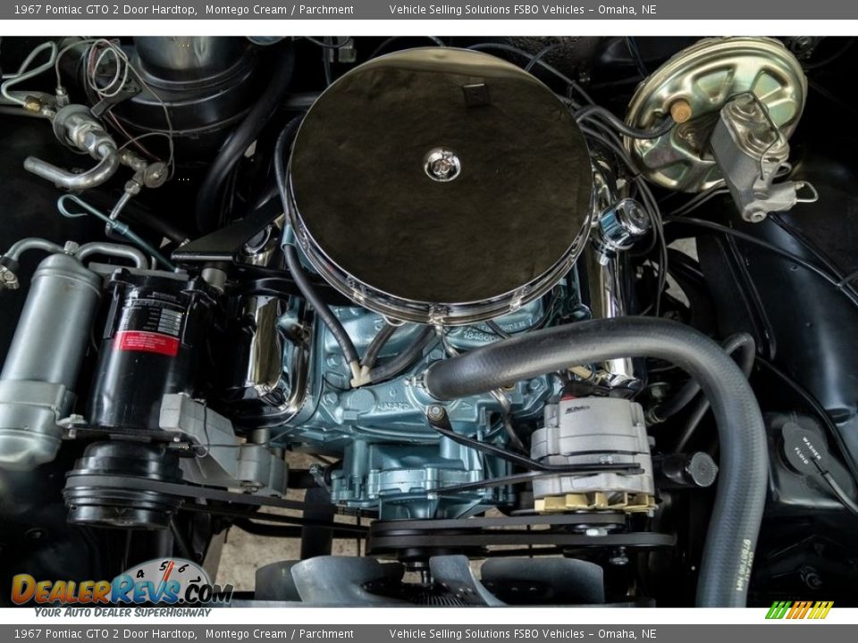1967 Pontiac GTO 2 Door Hardtop 400 cid 6.5 Liter OHV 16-Valve V8 Engine Photo #33